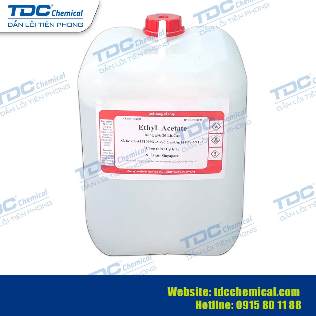 Ethyl Acetate (EA) 99% - Nhập Khẩu (180kg/Phuy)