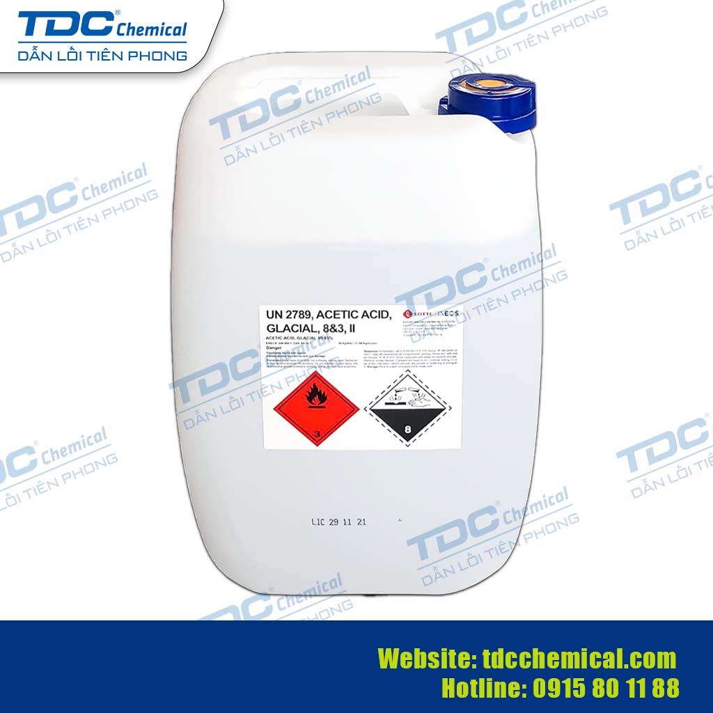 Hóa Chất Axit Axetic (CH3COOH) 99% – Hàn Quốc