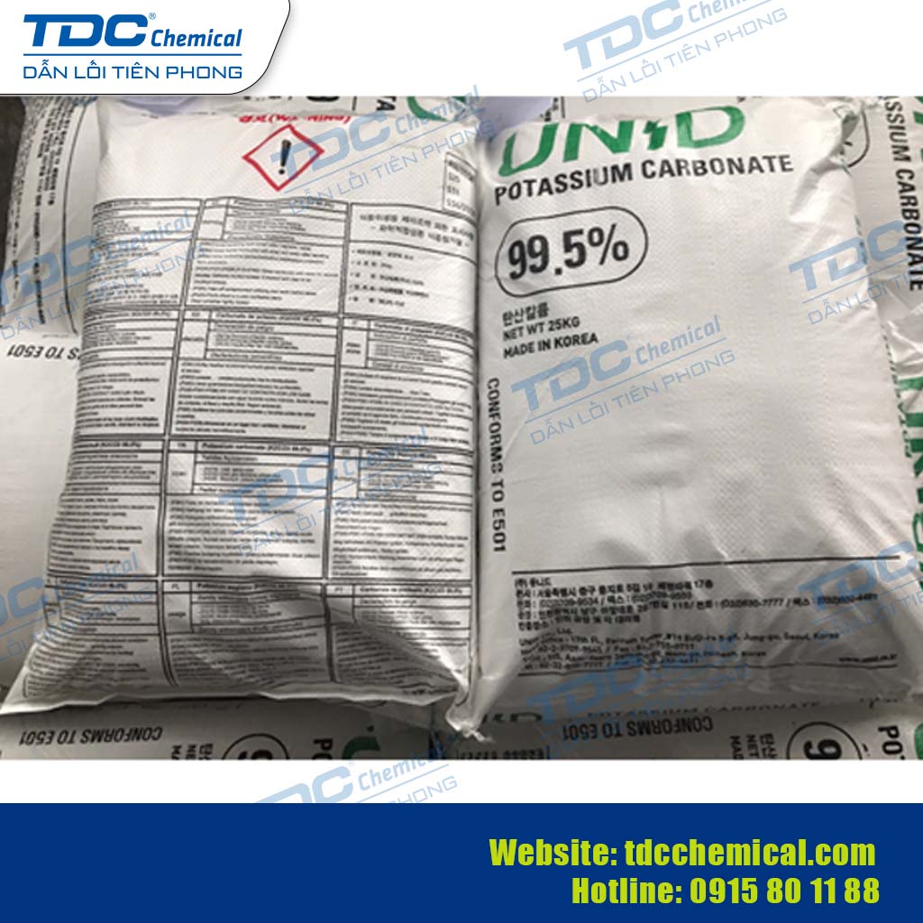 Hóa Chất Potassium Carbonate (K2CO3 99.5%) – Kali Cacbonat